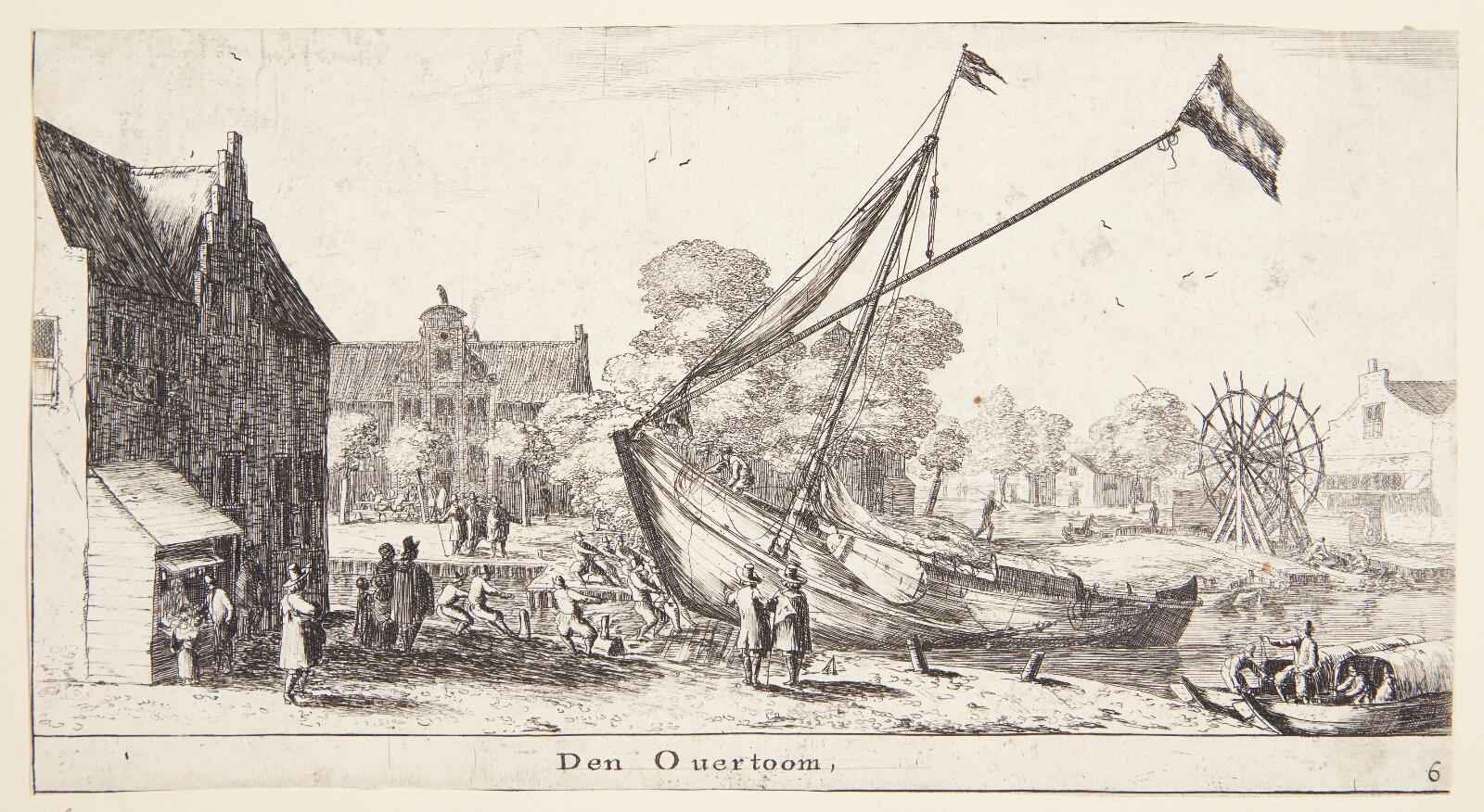 Reinier Zeeman, Udsigt ved Overtoom