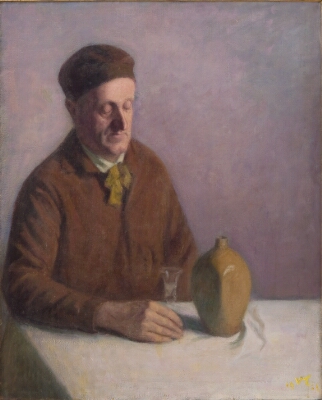 Den ensomme. Kunstnerens broder Lavrids