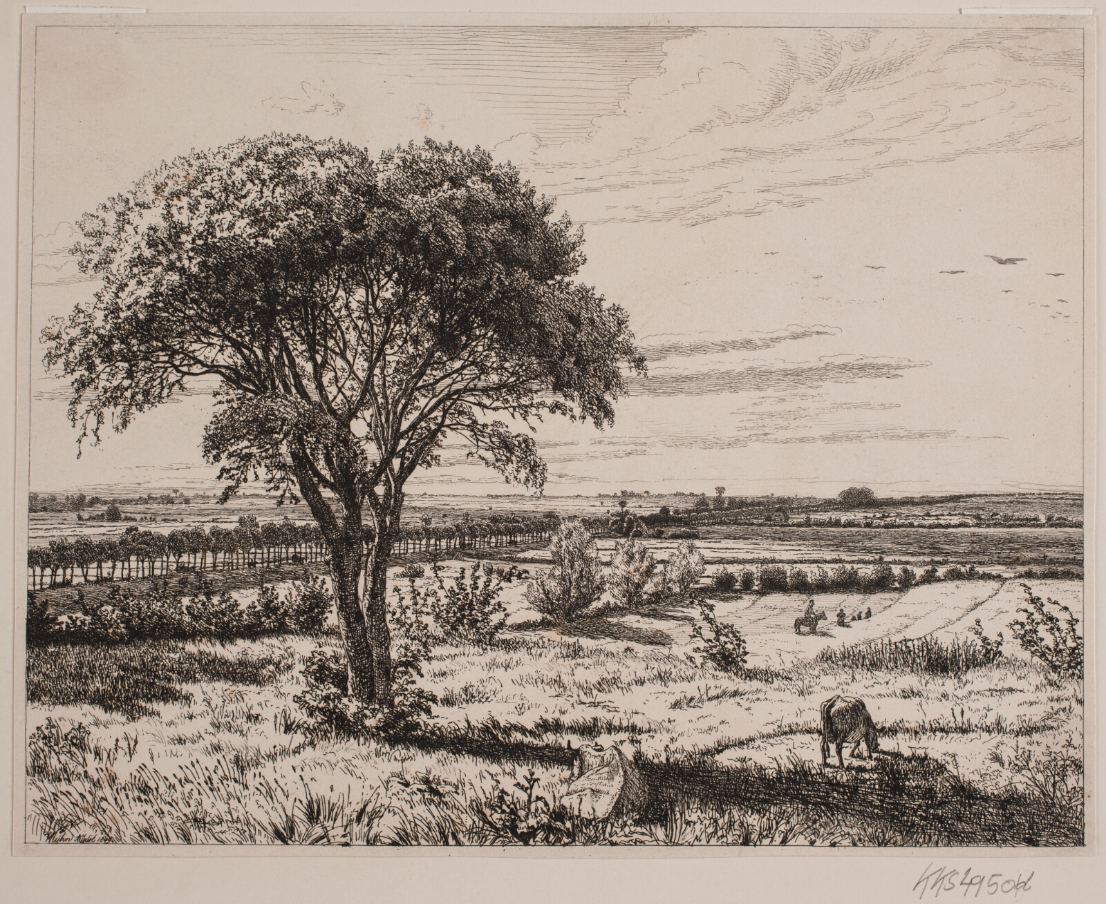 Vilhelm Kyhn, Landskab ved Roskilde Landevej