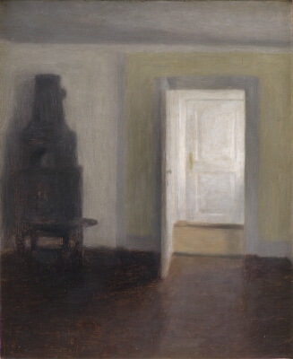 Interior. An Old Stove