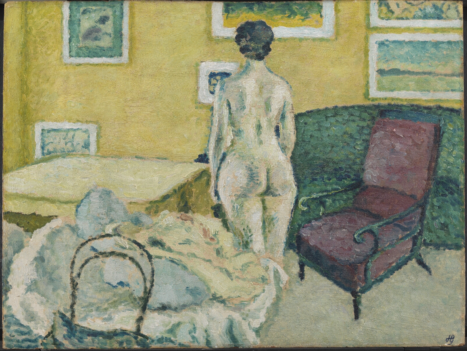 Harald Giersing, Modelfigur i interiør