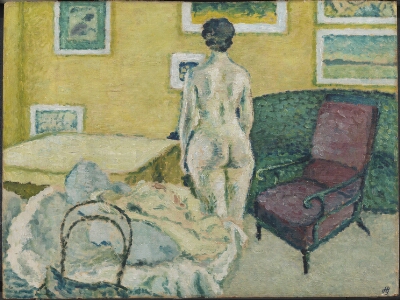 Interior with Standing Nude