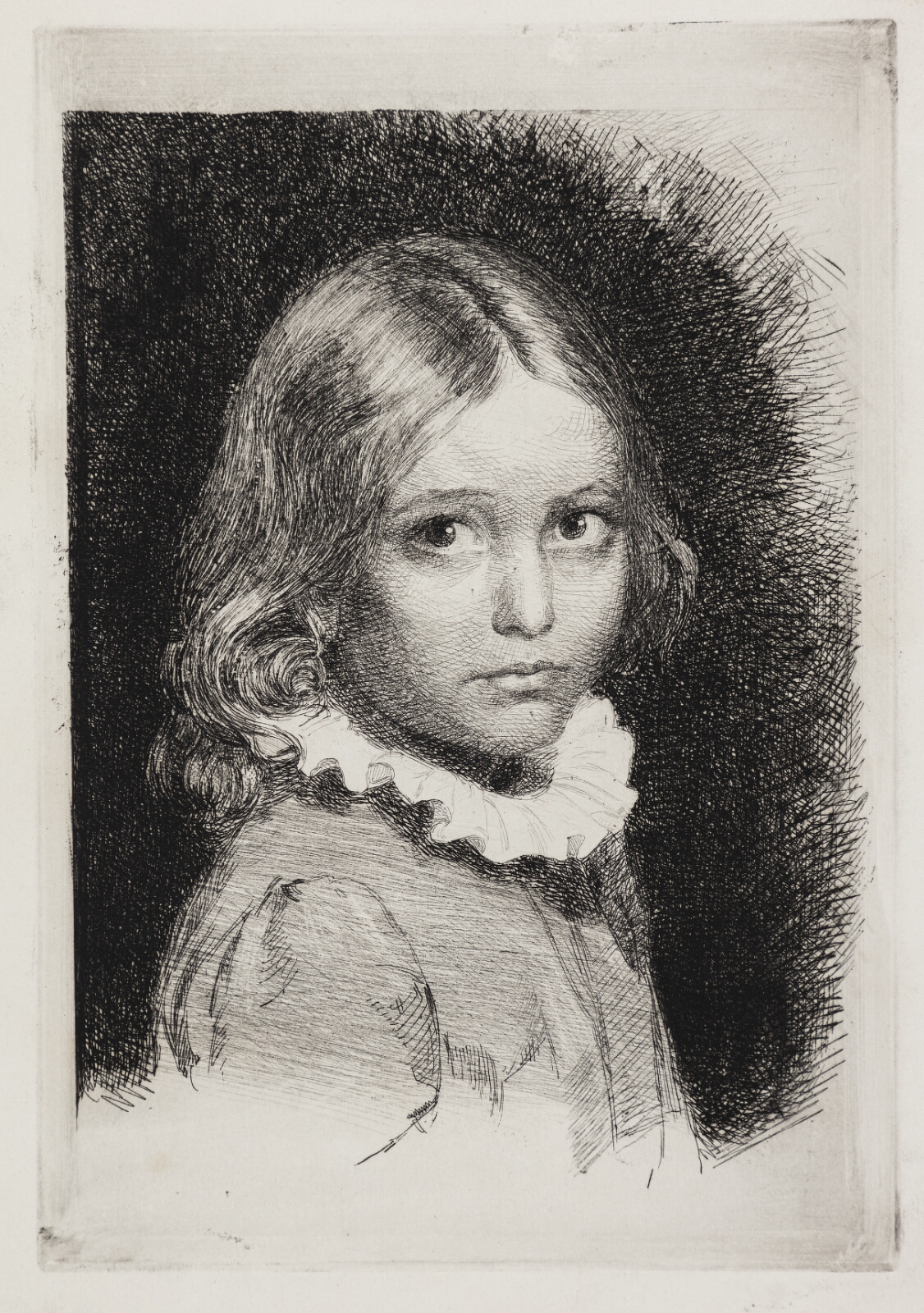Carl Bloch, Portræt af Clara Emilie Rose Bloch