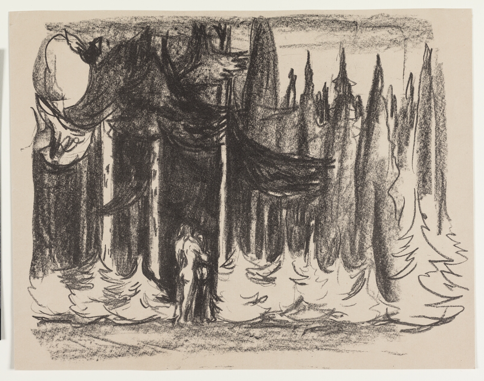 Edvard Munch, Mod skoven