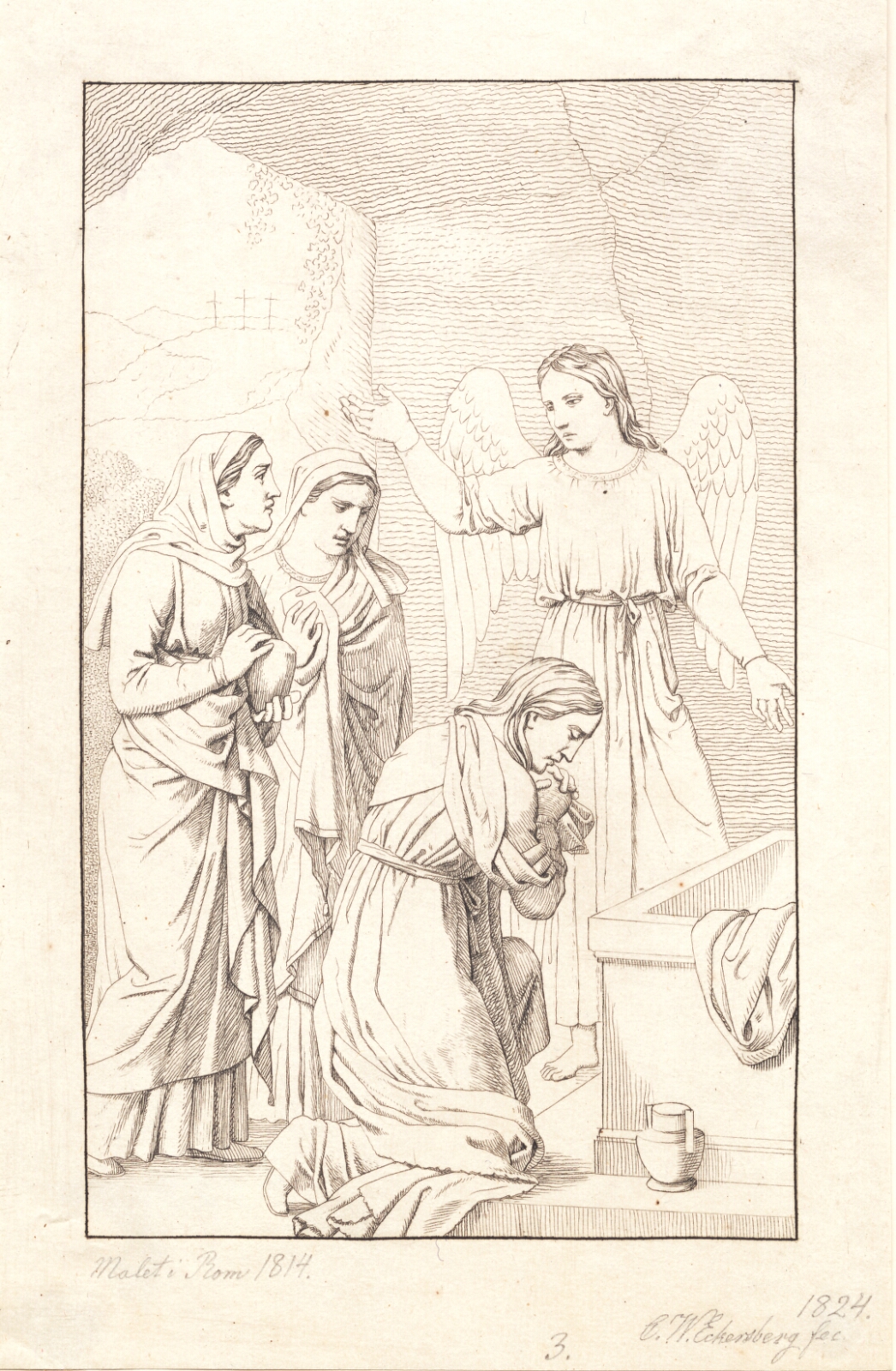 C.W. Eckersberg, Kvinderne ved Christi grav