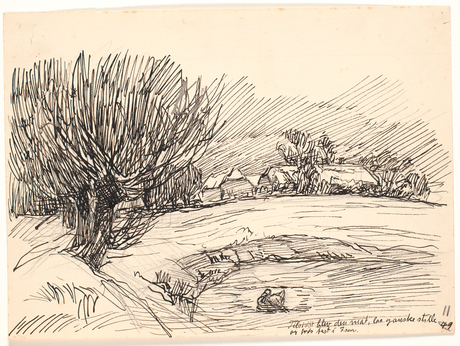 Fritz Syberg, Tilsidst blev den mat...