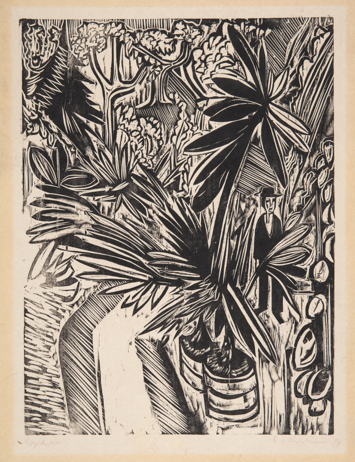 Ernst Ludwig Kirchner, Væksthus. Jena
