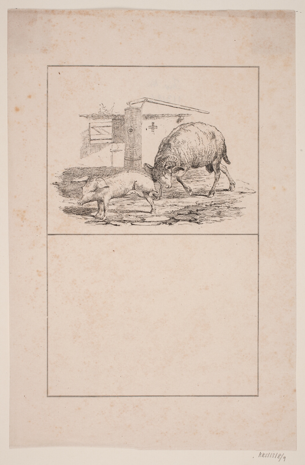 Adolph Kittendorff, Væderen og grisen