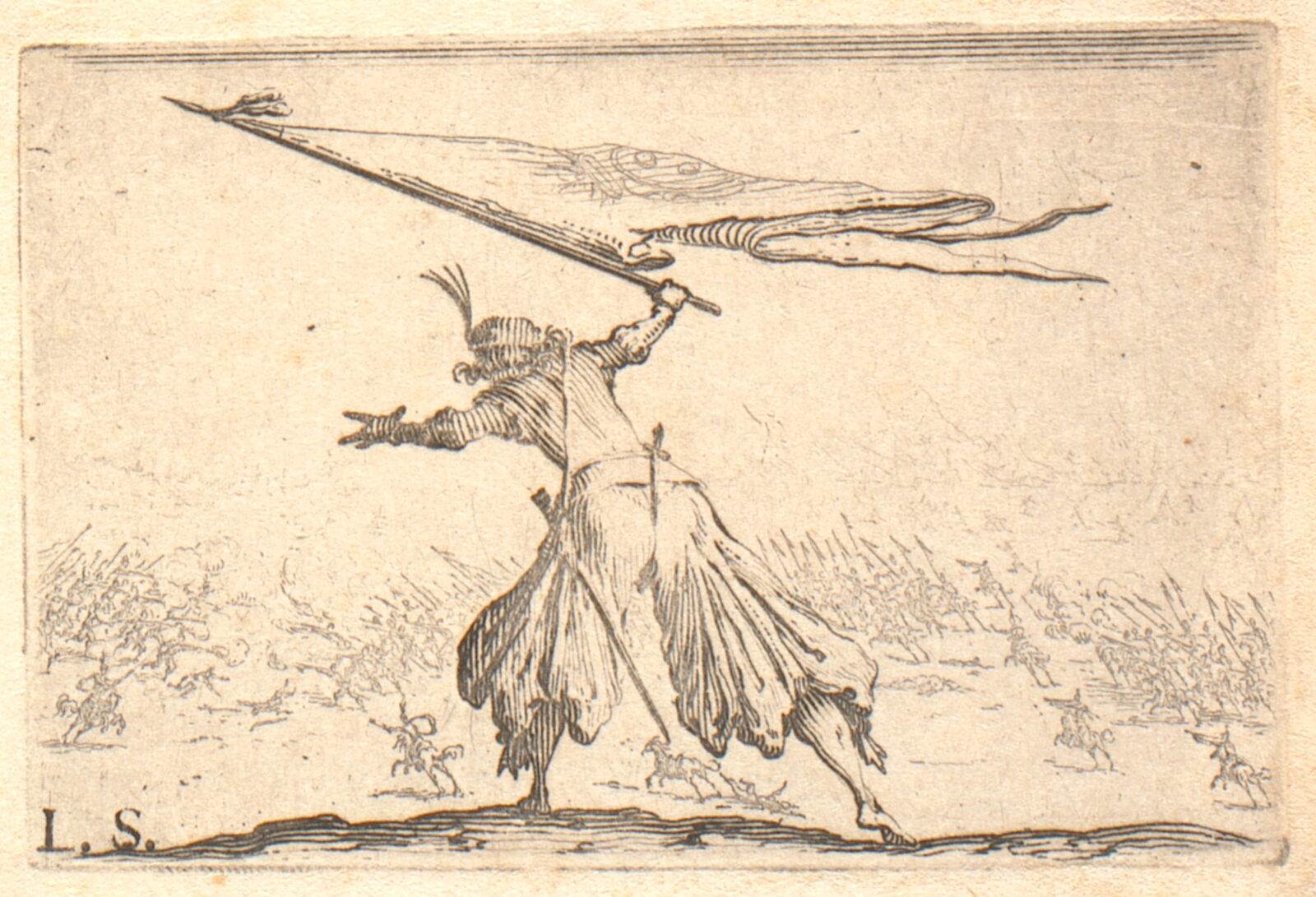 Jacques Callot, Fanebærer