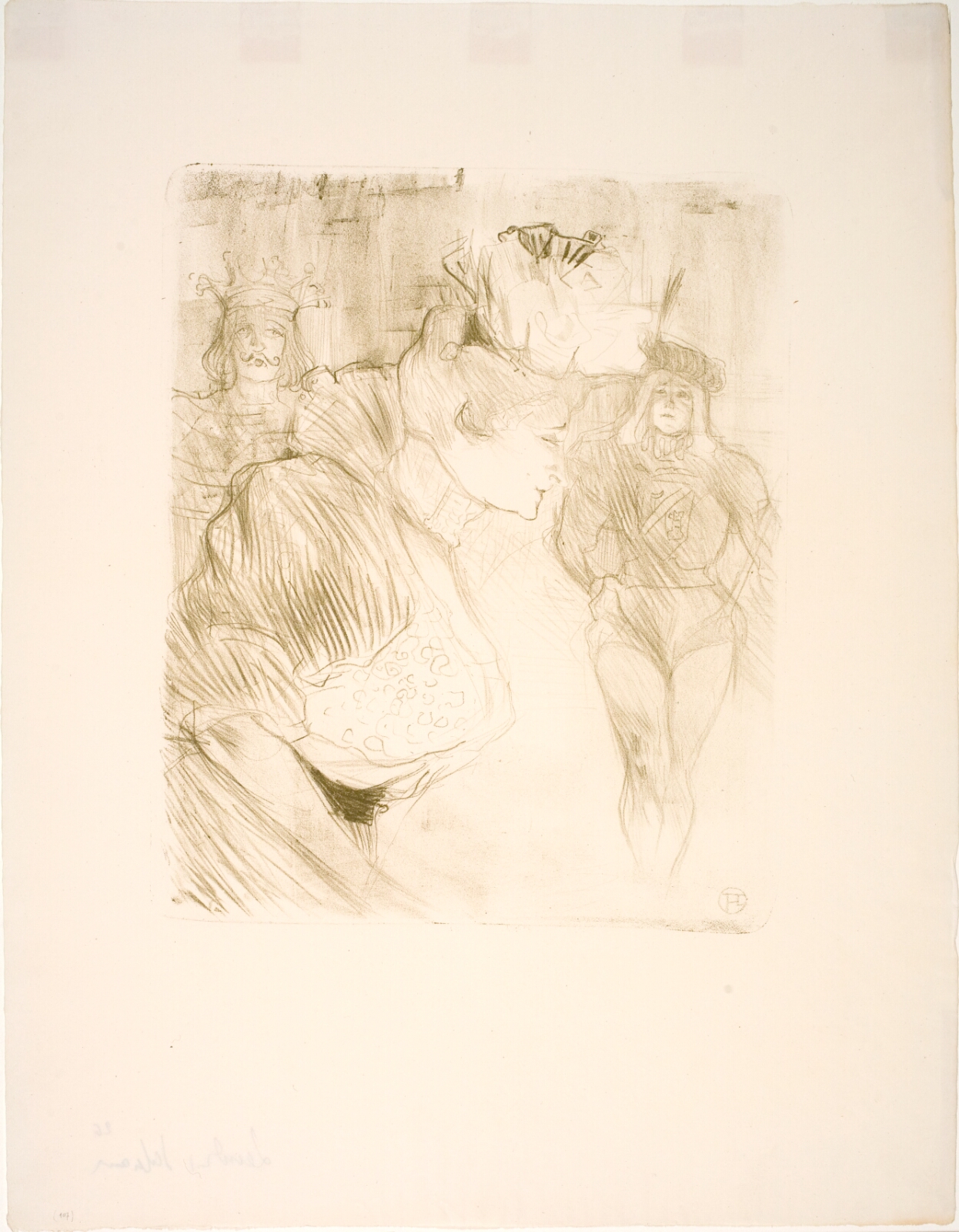 Henri de Toulouse-Lautrec, Lender Saluant