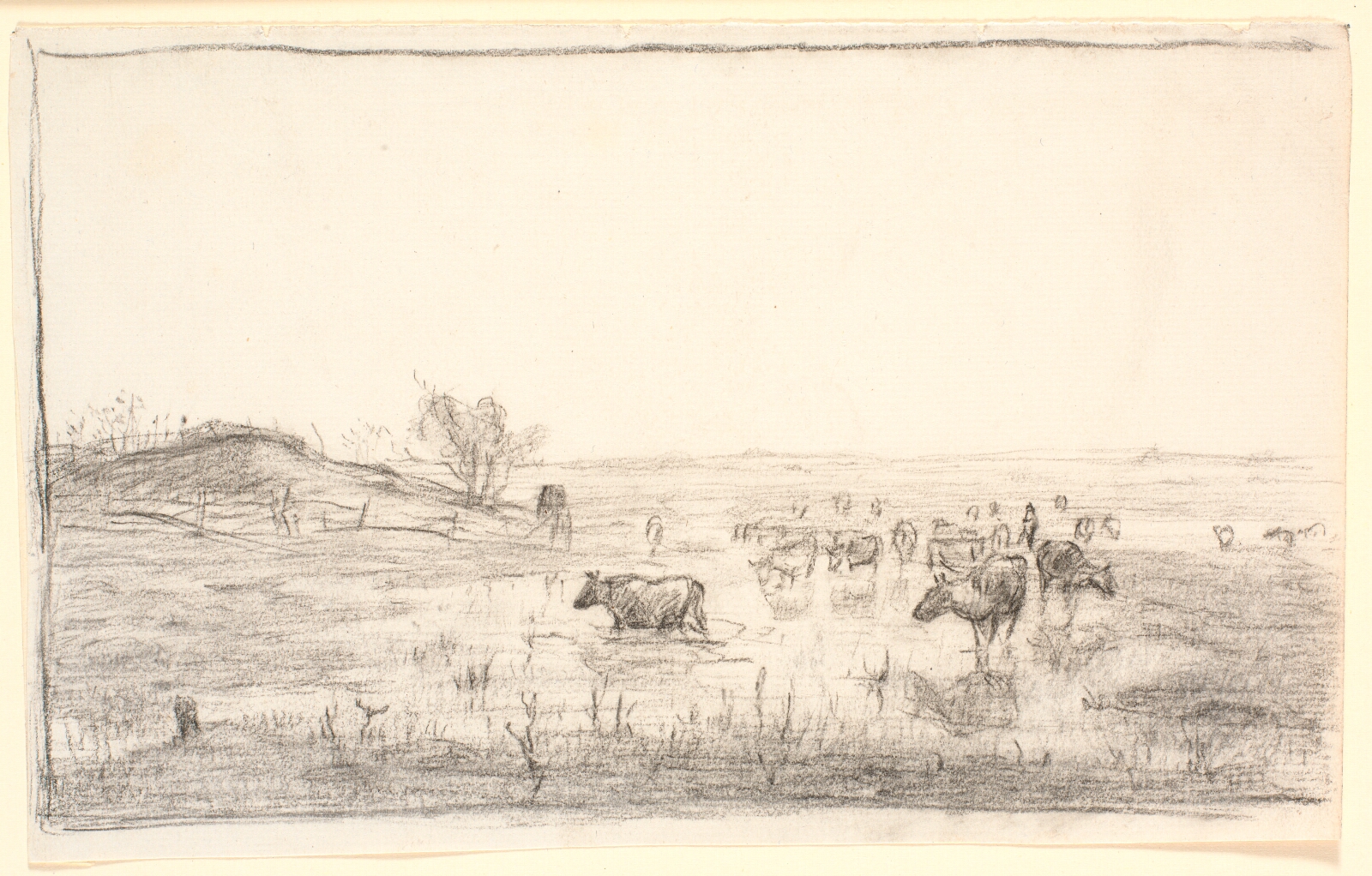Theodor Philipsen, Køer på engene ved Mejlgaard