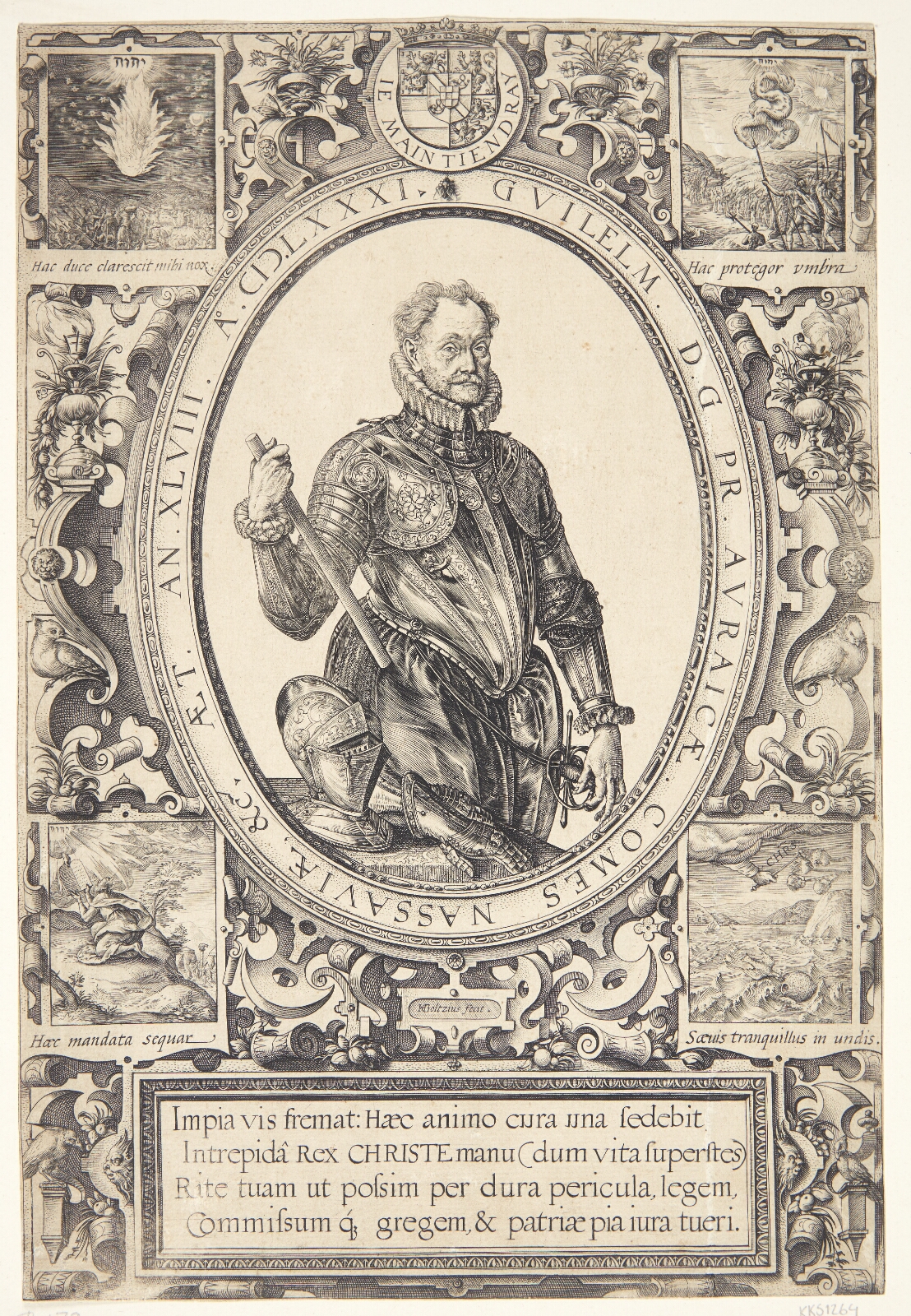 Hendrick Goltzius, Vilhelm af Oranien