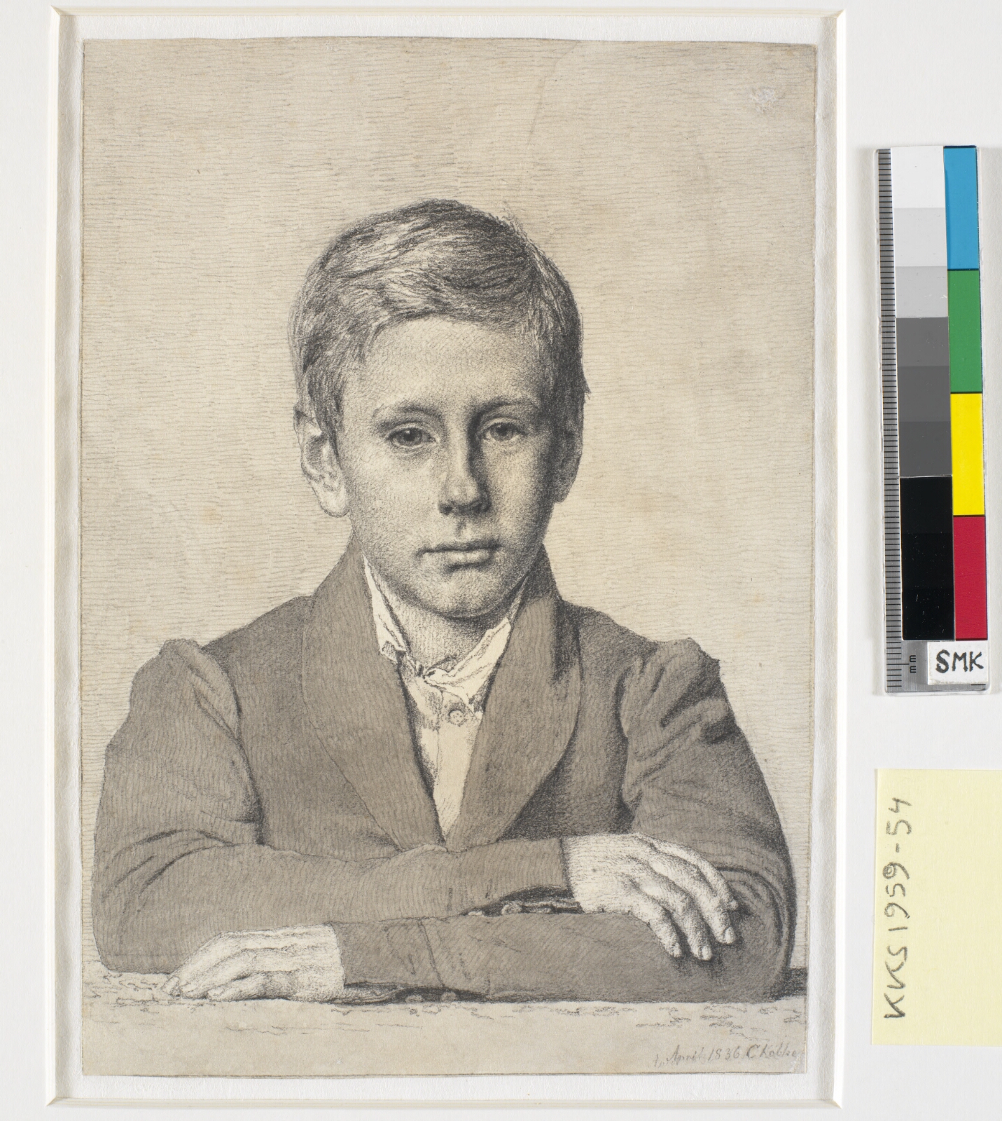 Christen Købke, Portræt af skovrider Henrik Clausen (1825-1904) som barn
