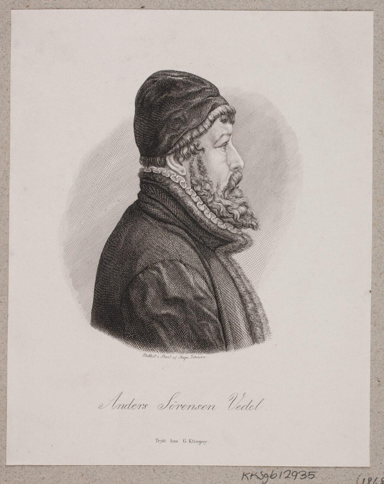 Julius Magnus-Petersen, Anders Sørensen Vedel