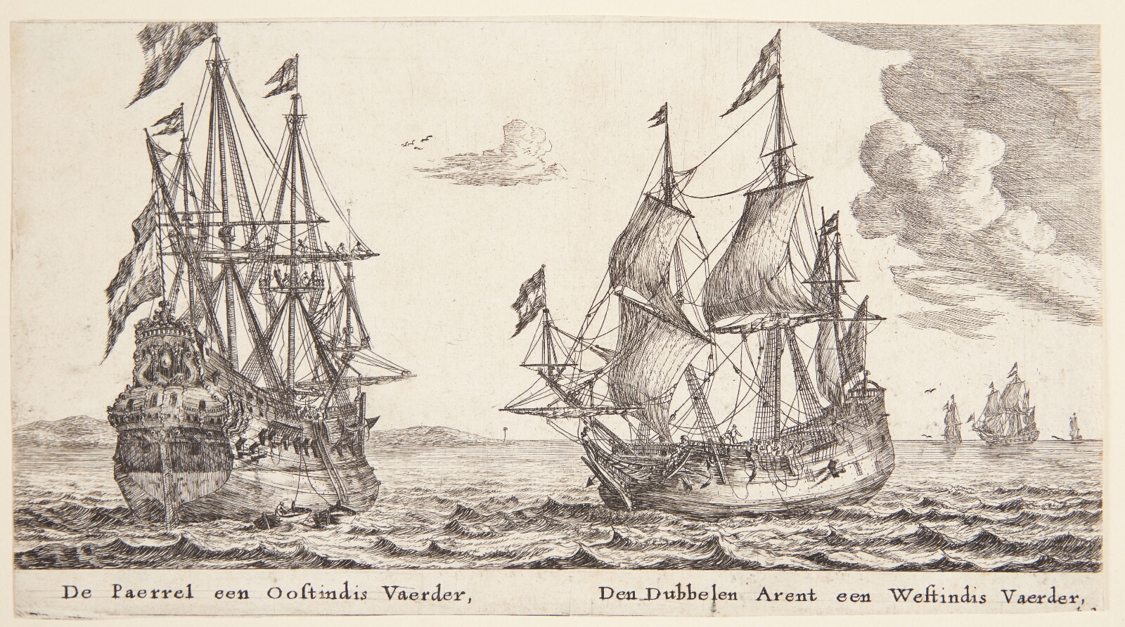 Reinier Zeeman, Skibene De Parel og De Dubbele Arend