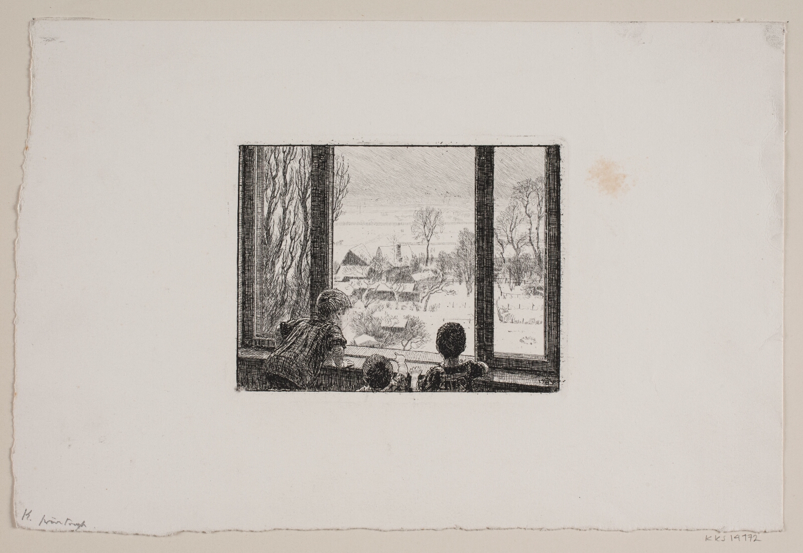 Niels Skovgaard, Børnene ved vinduet