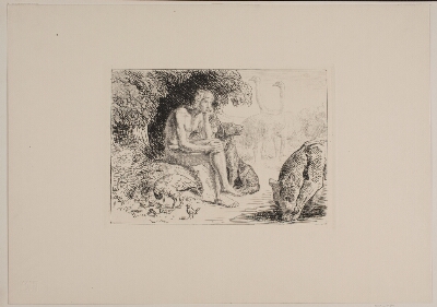 Adam blandt dyrene, Skovgaard, Joakim, 1902