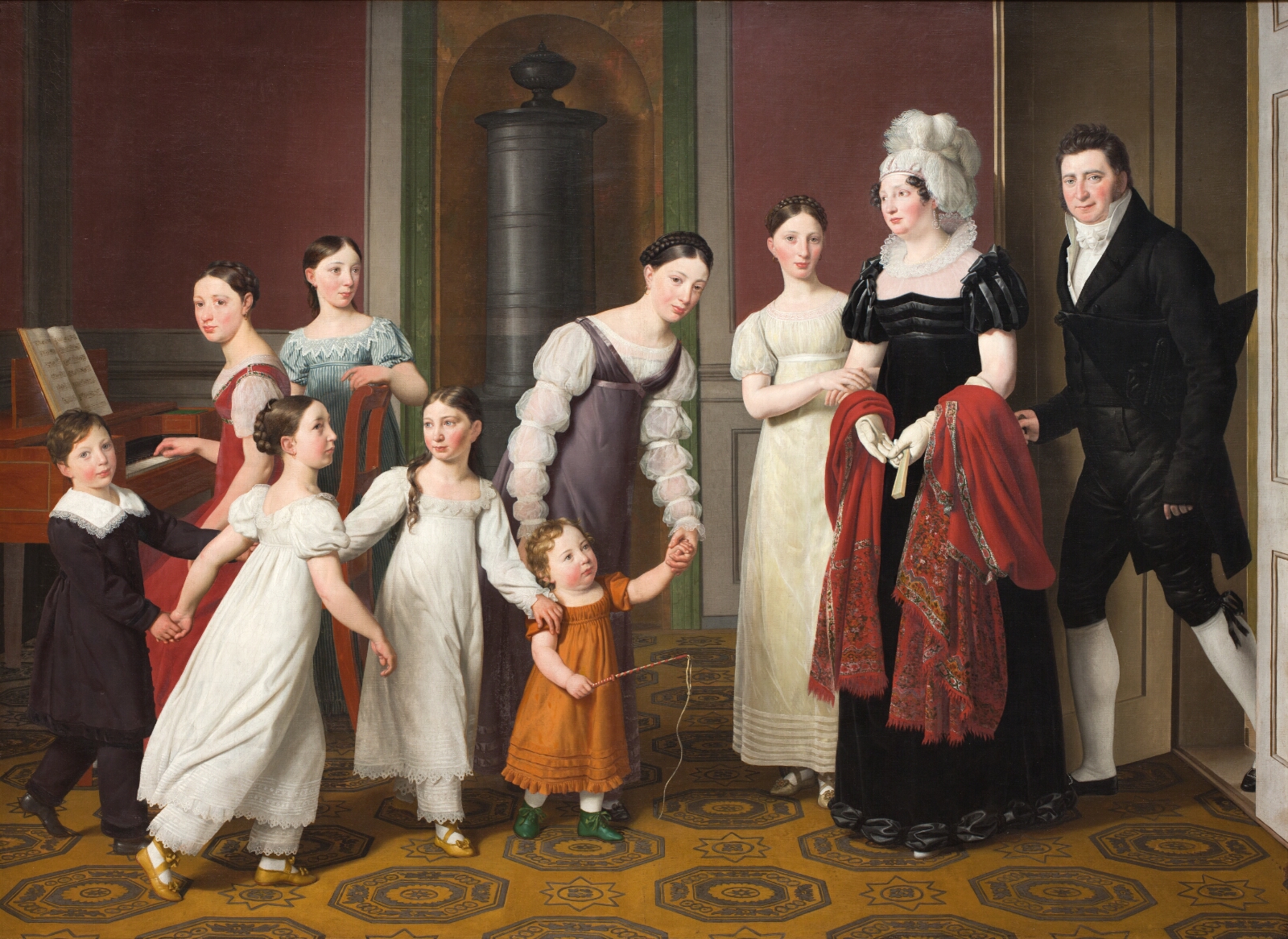 C.W. Eckersberg, Familien Nathanson