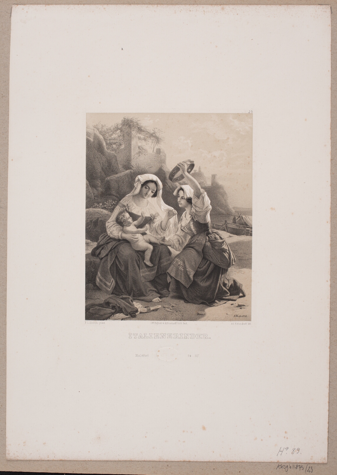 Adolph Kittendorff, Italienrinder