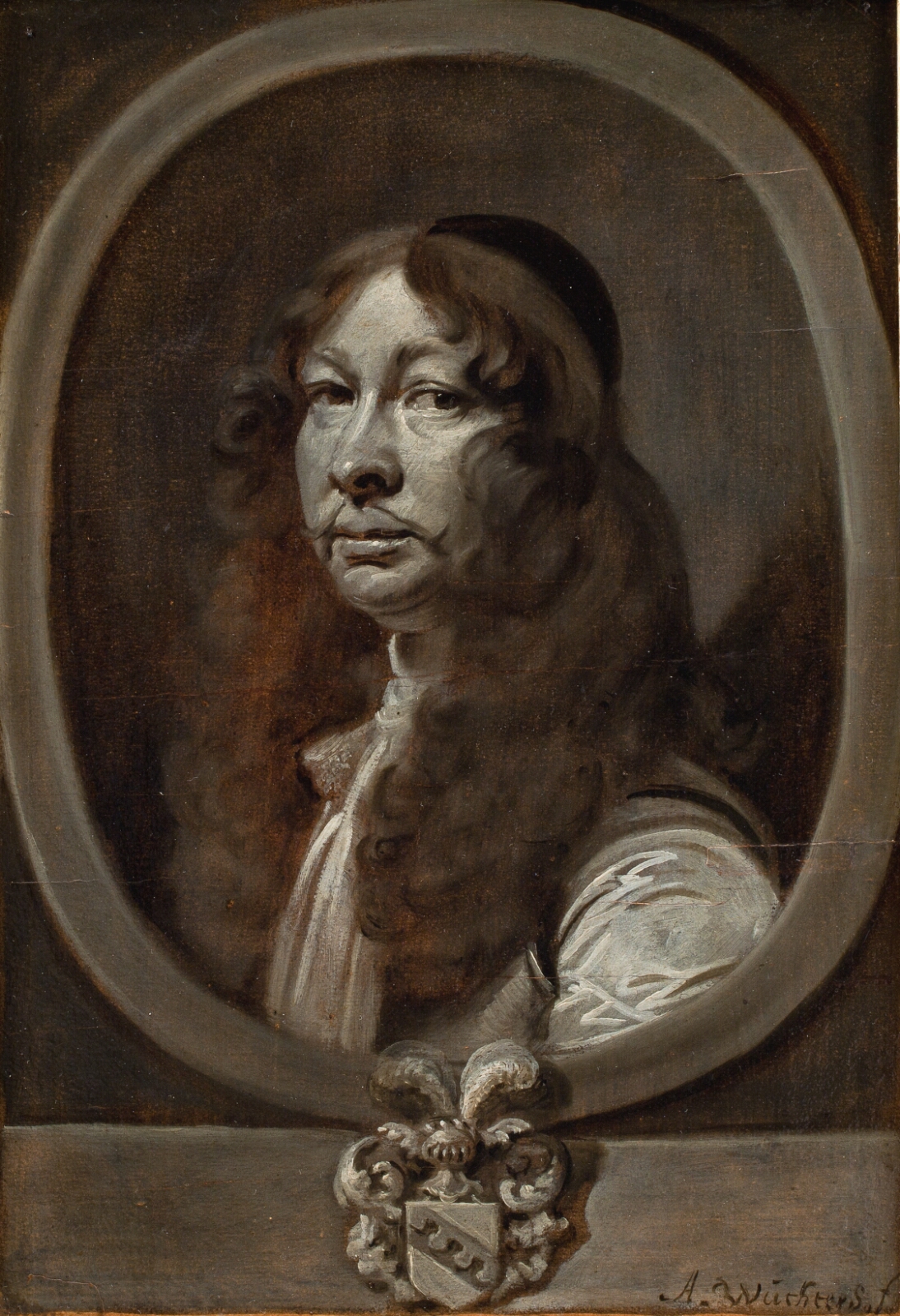 Abraham Wuchters, Heinrich von Delwig, svensk oberst