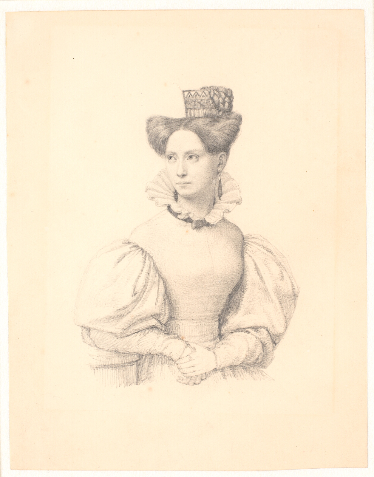 Wilhelm Marstrand, Portræt af Sophie Frederikke Raffenberg