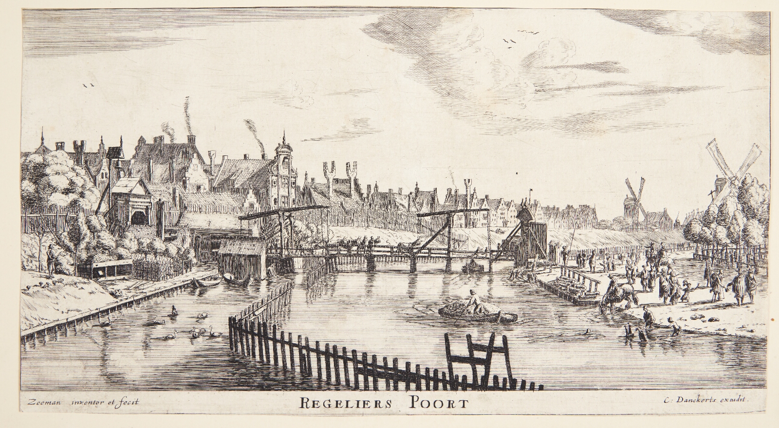 Reinier Zeeman, Den anden Reguliers-port i Amsterdam