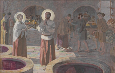 The Wedding at Cana, Larsen Stevns, Niels, 1915-1917