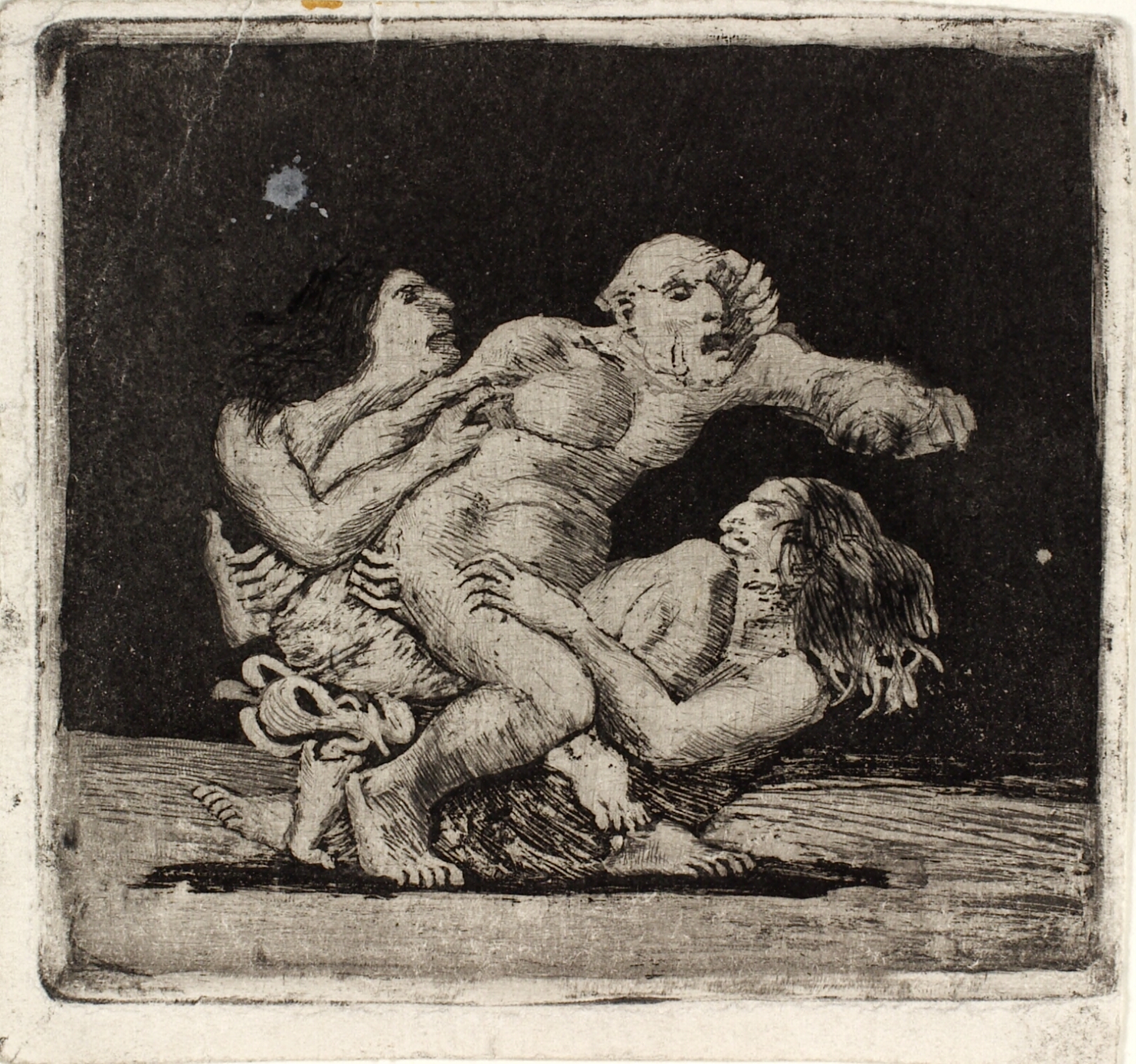 Oluf Hartmann, To kvinder slås om en mand