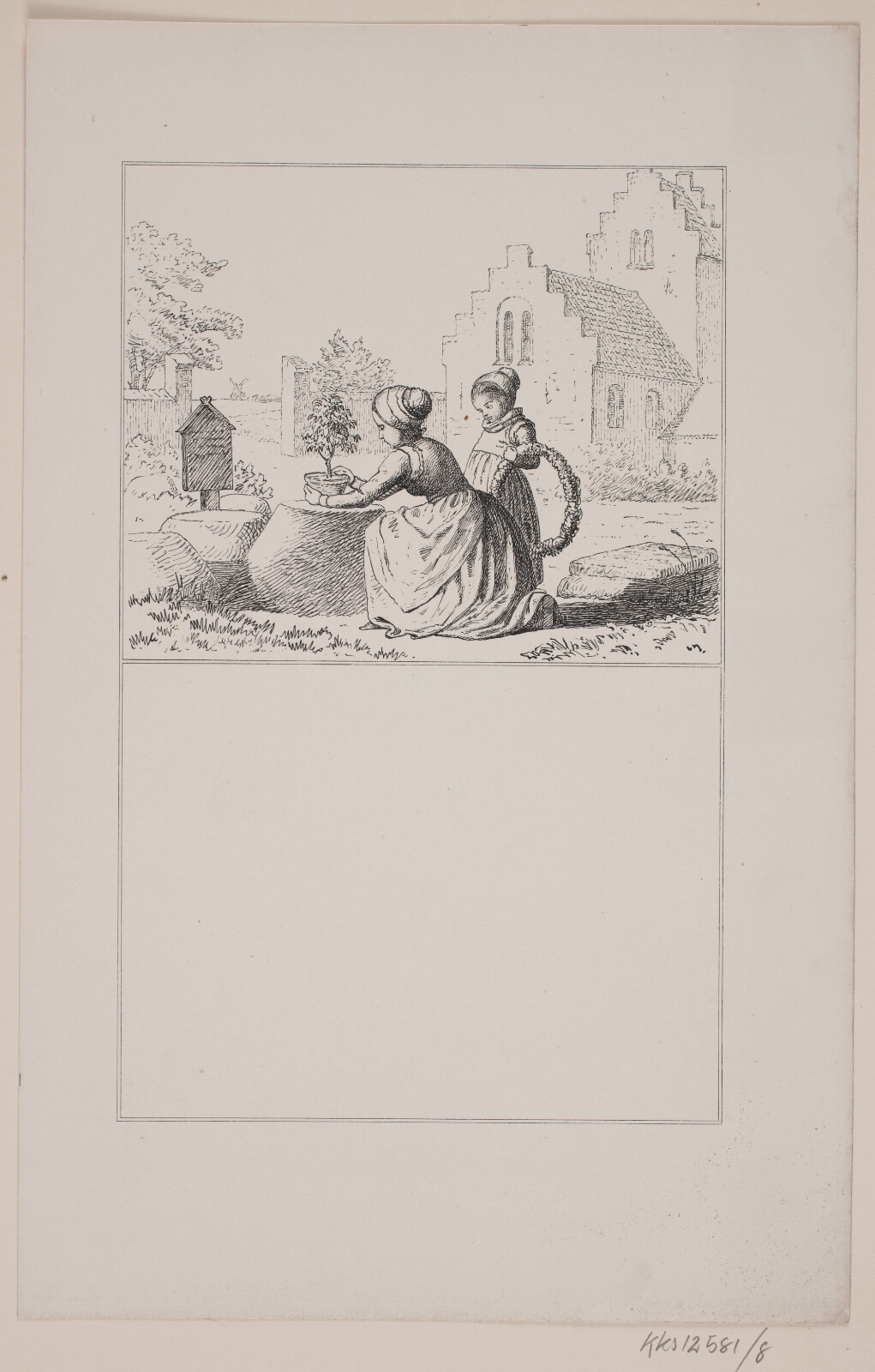Adolph Kittendorff, Barnets grav