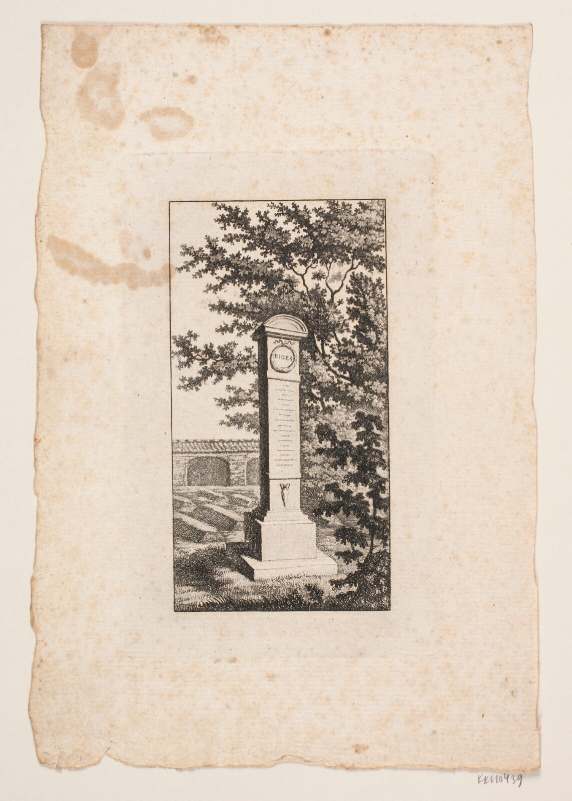 J.F. Clemens, Mindestøtte for forfatteren Hans Vilhelm Riber