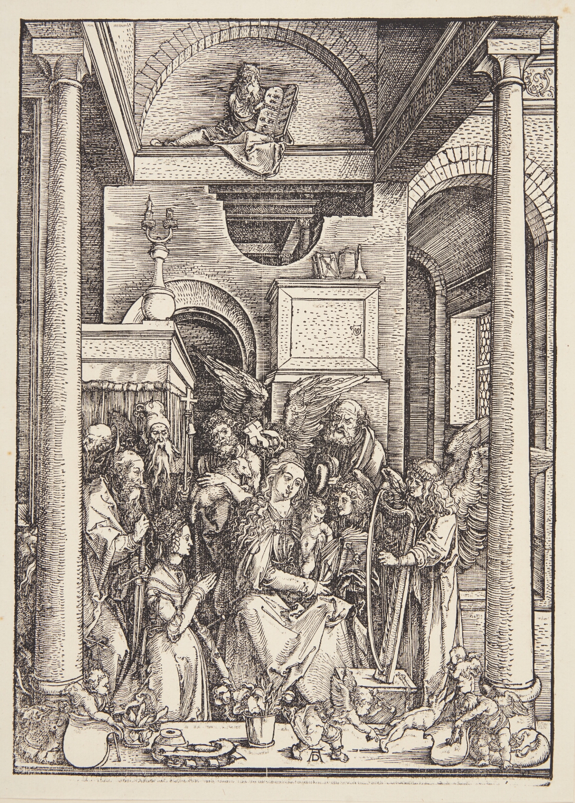 Albrecht Dürer, Jomfru Marias forherligelse