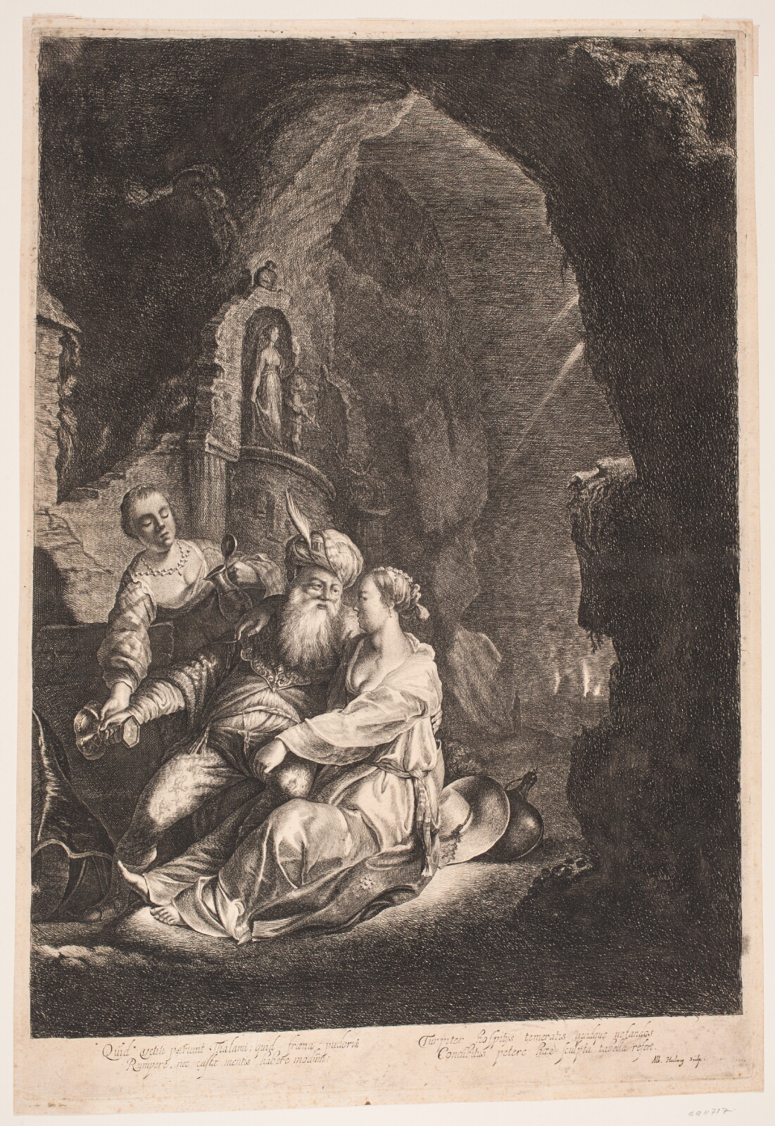 Albert Haelwegh, Loth og hans døtre