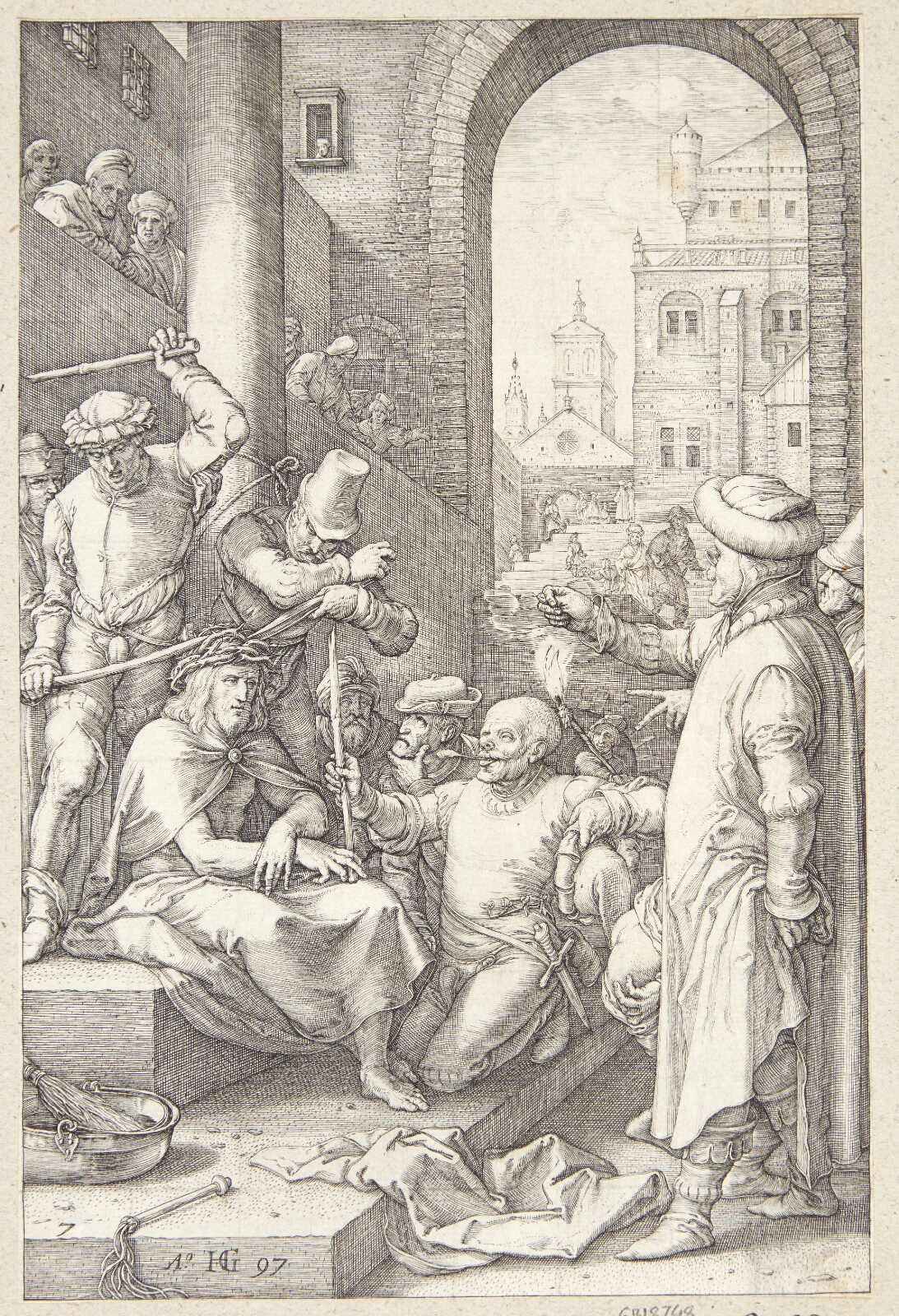 Hendrick Goltzius, Tornekroningen