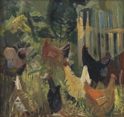 Fowls in the Grass