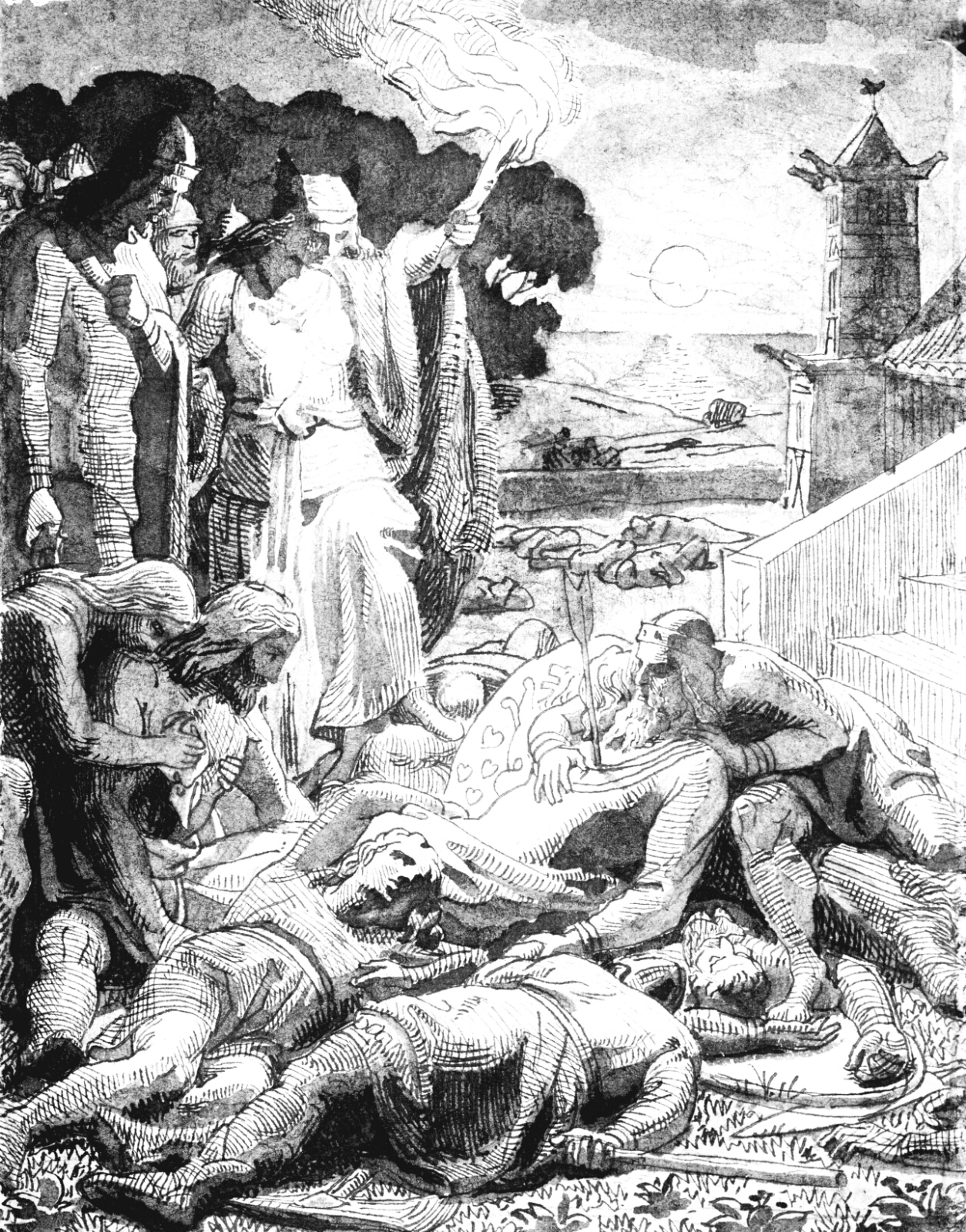 Lorenz Frølich, Rolfs død