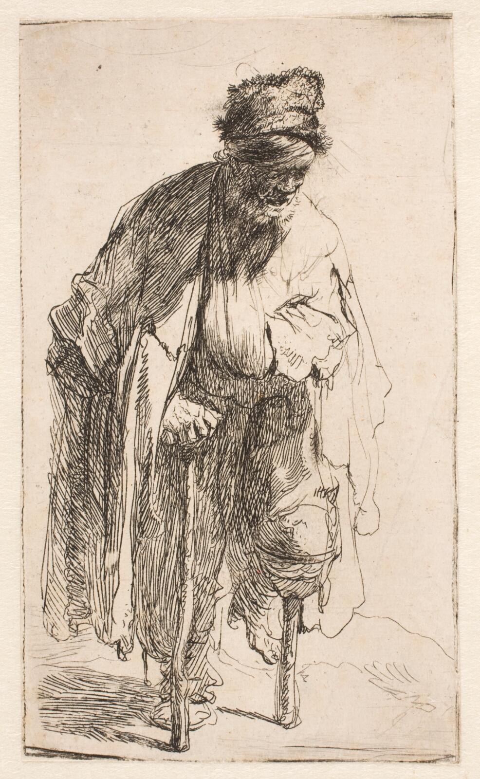 Rembrandt van Rijn, Tigger med træben