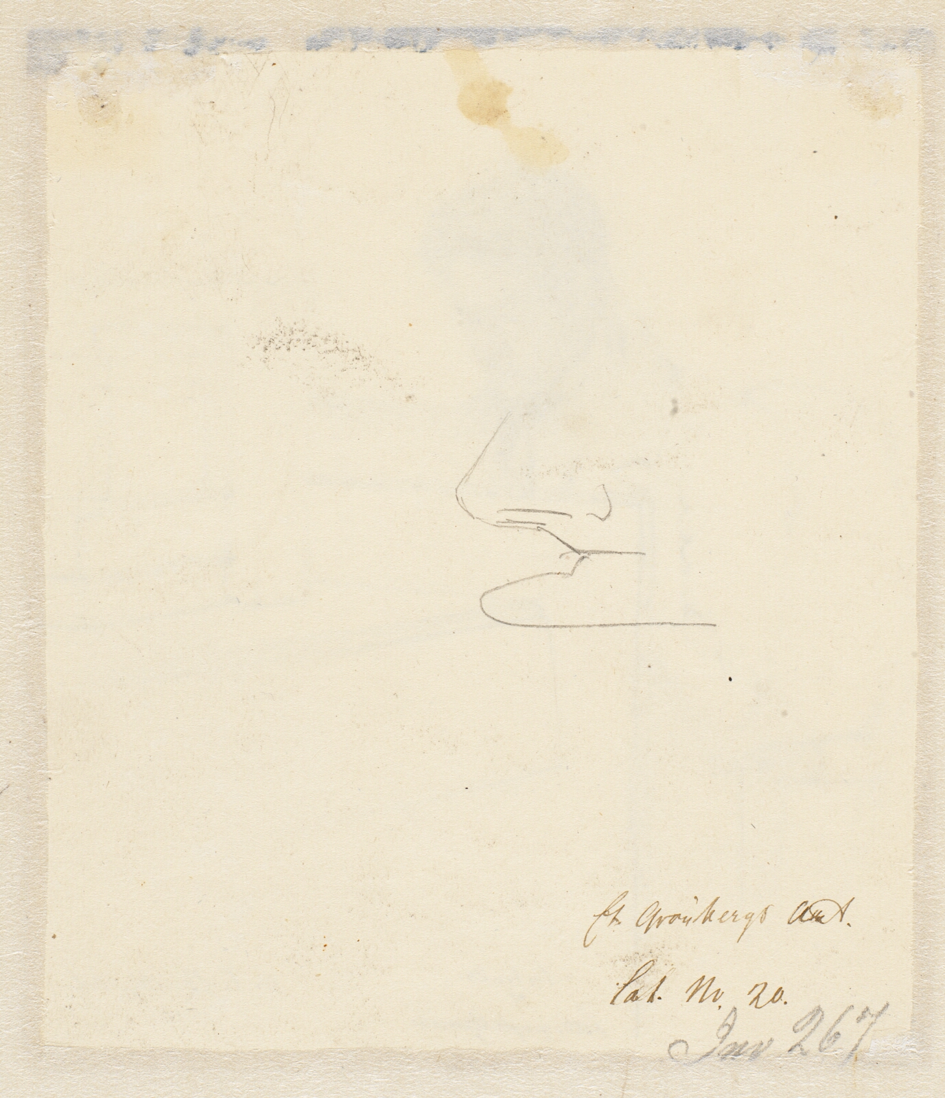 Wilhelm Bendz, Karikeret profil