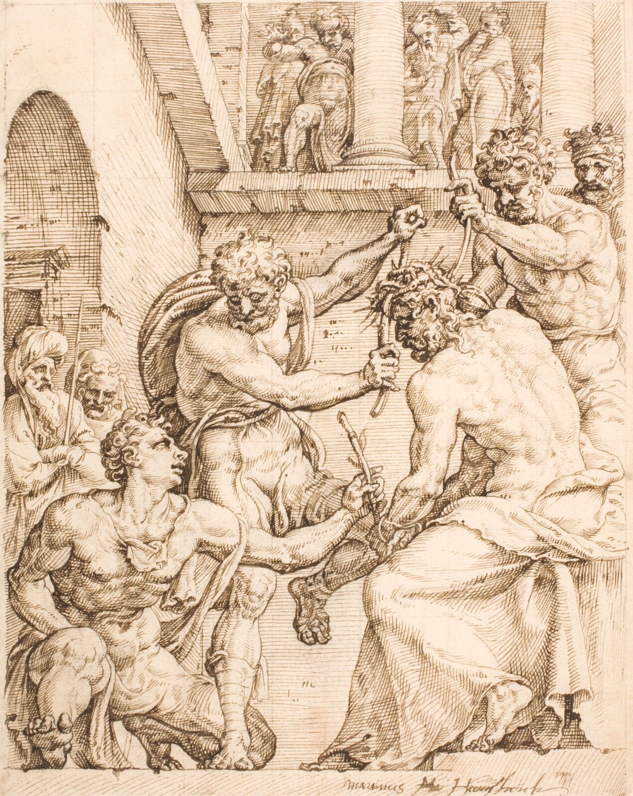 Maarten van Heemskerck, Tornekroningen