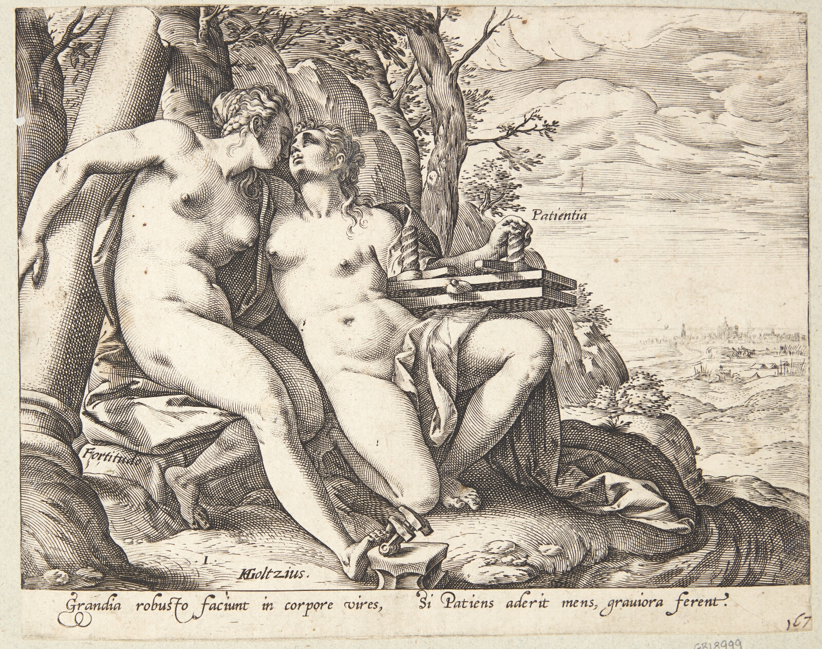 Hendrick Goltzius, Sjælsstyrke og udholdenhed