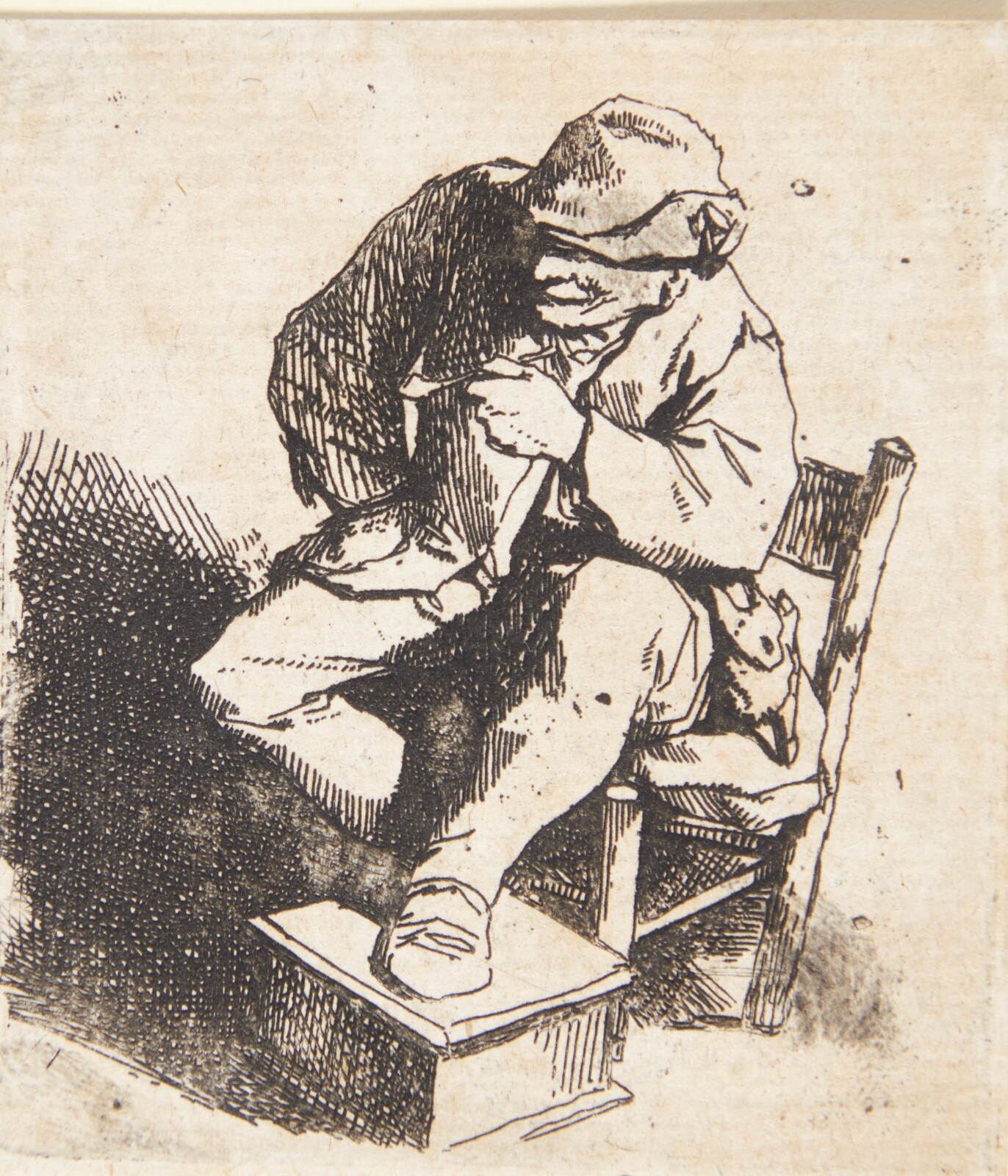 Cornelis Pietersz Bega, Rygende mand