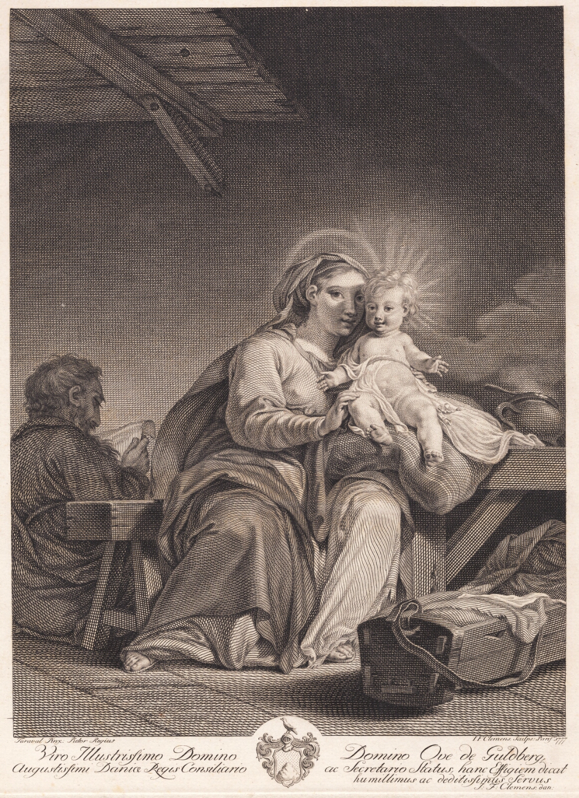 J.F. Clemens, Den hellige familie