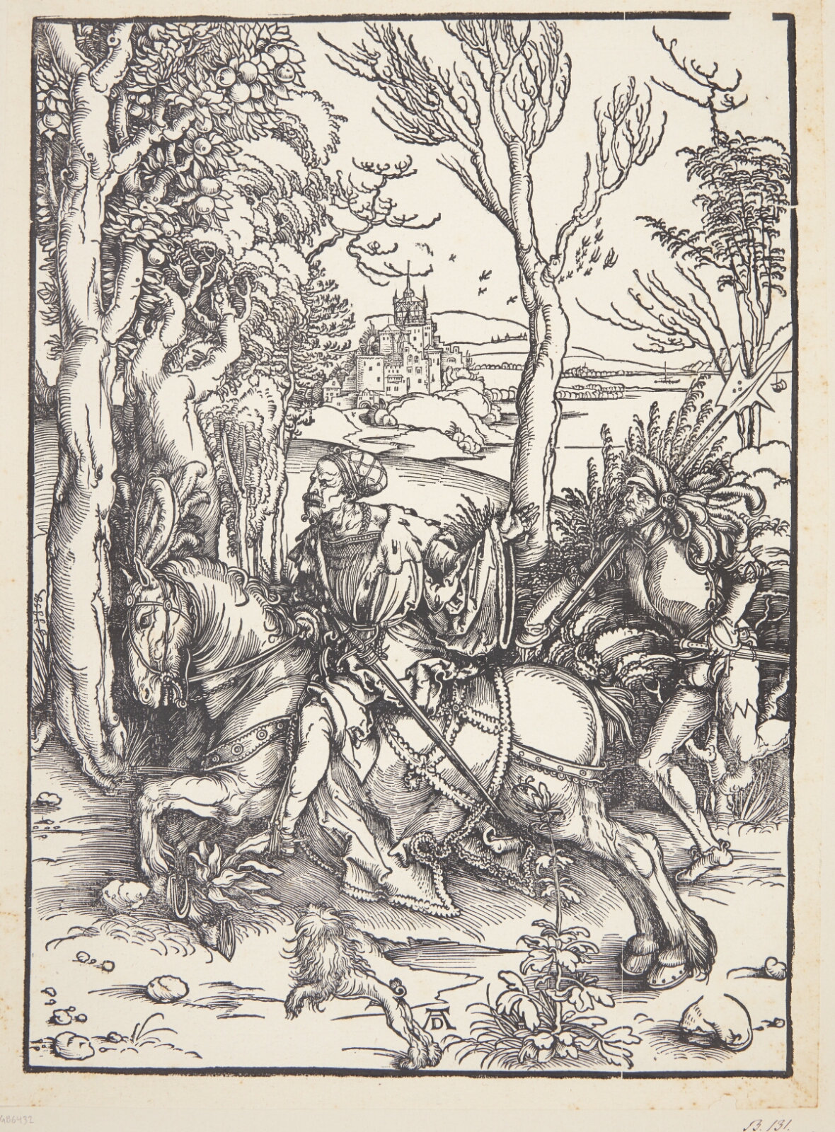 Albrecht Dürer, En ridder og en landskægt