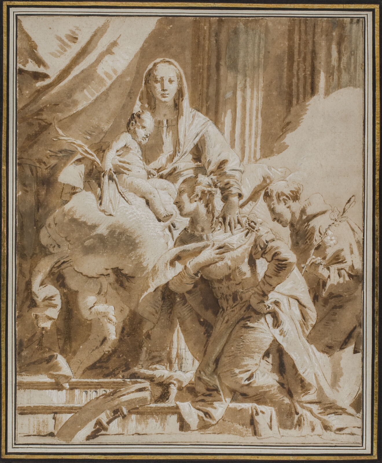 Giovanni Battista Tiepolo, Jomfru Maria og barnet med den hellige Antonius af Padova og Katarina af Alexandria