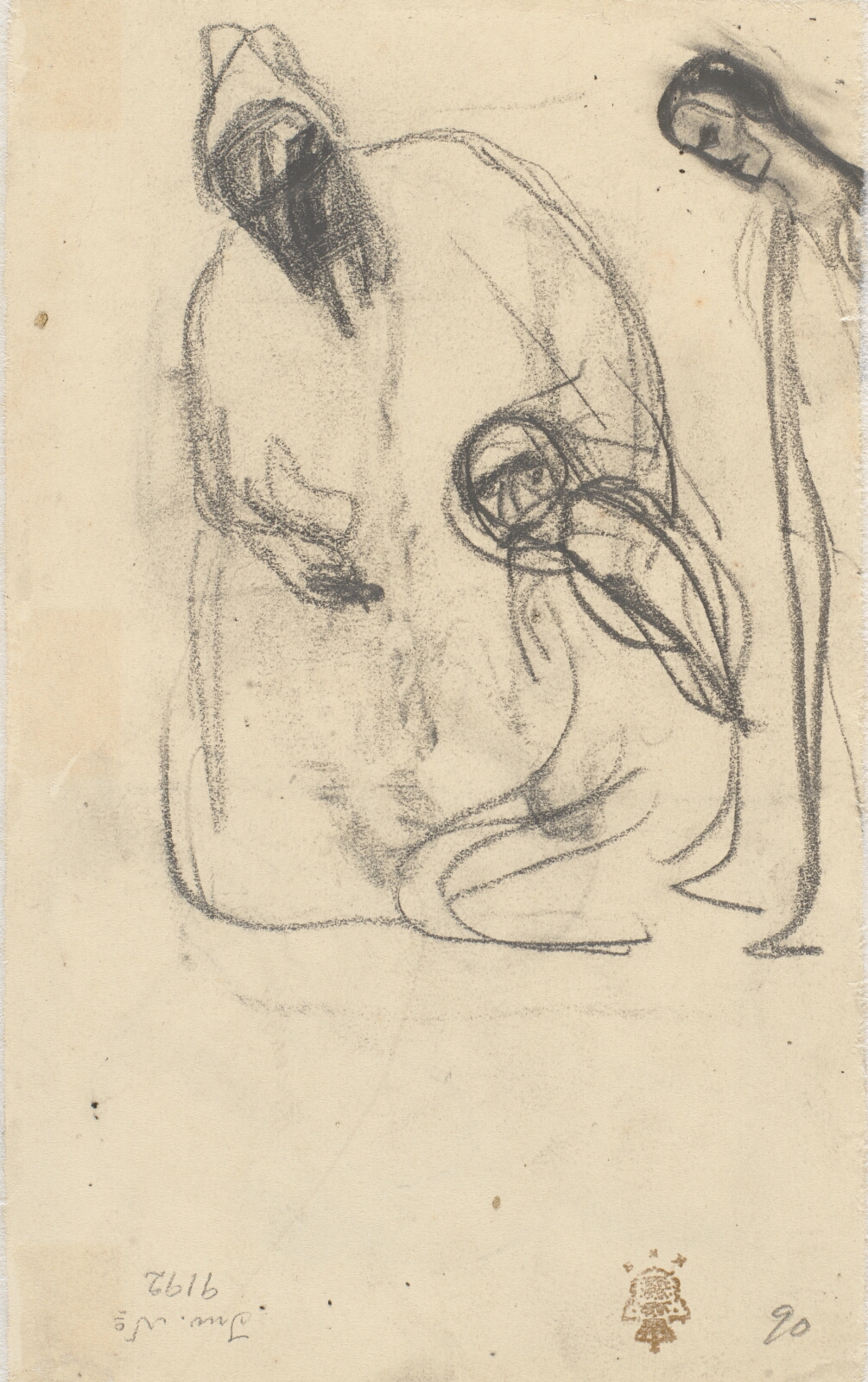 Karl Isakson, Figurkomposition