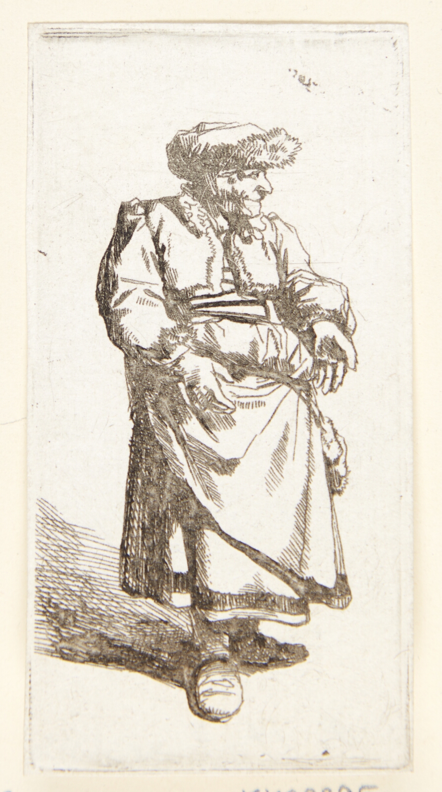 Cornelis Pietersz Bega, Stående gammel kvinde