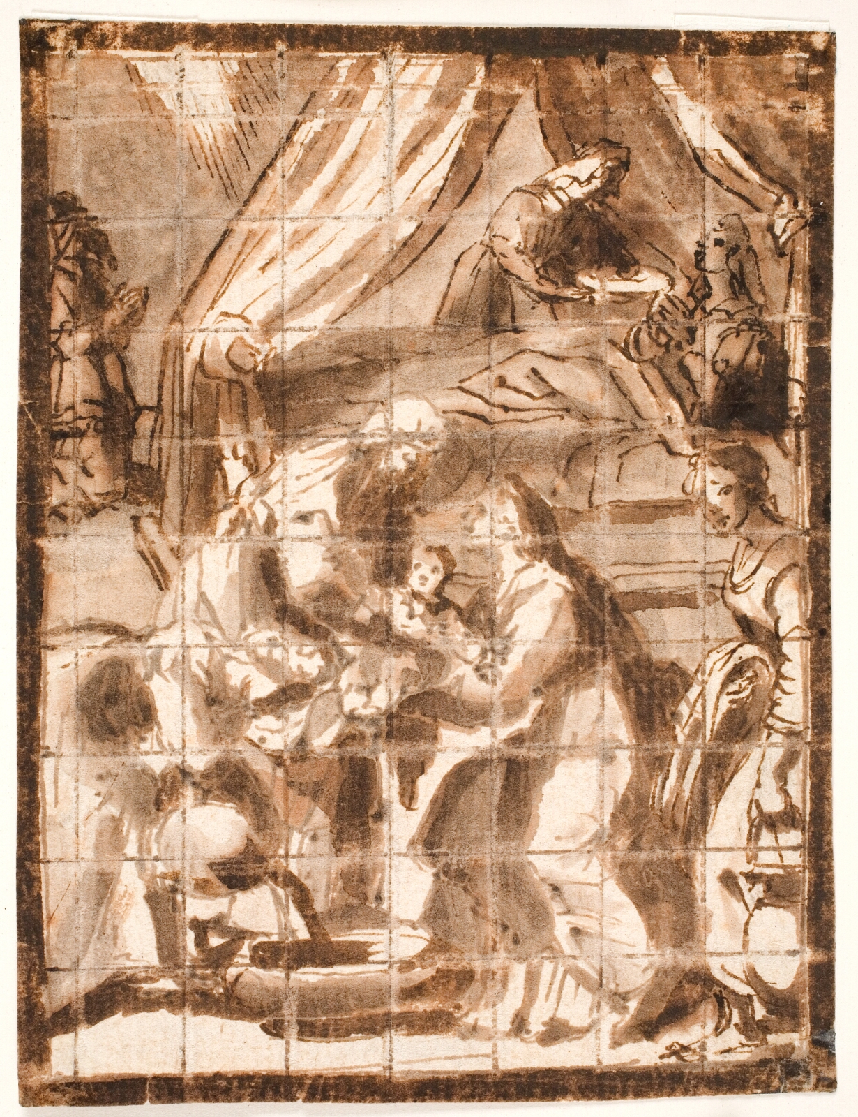 Adam Elsheimer, Den hellige jomfrus fødsel