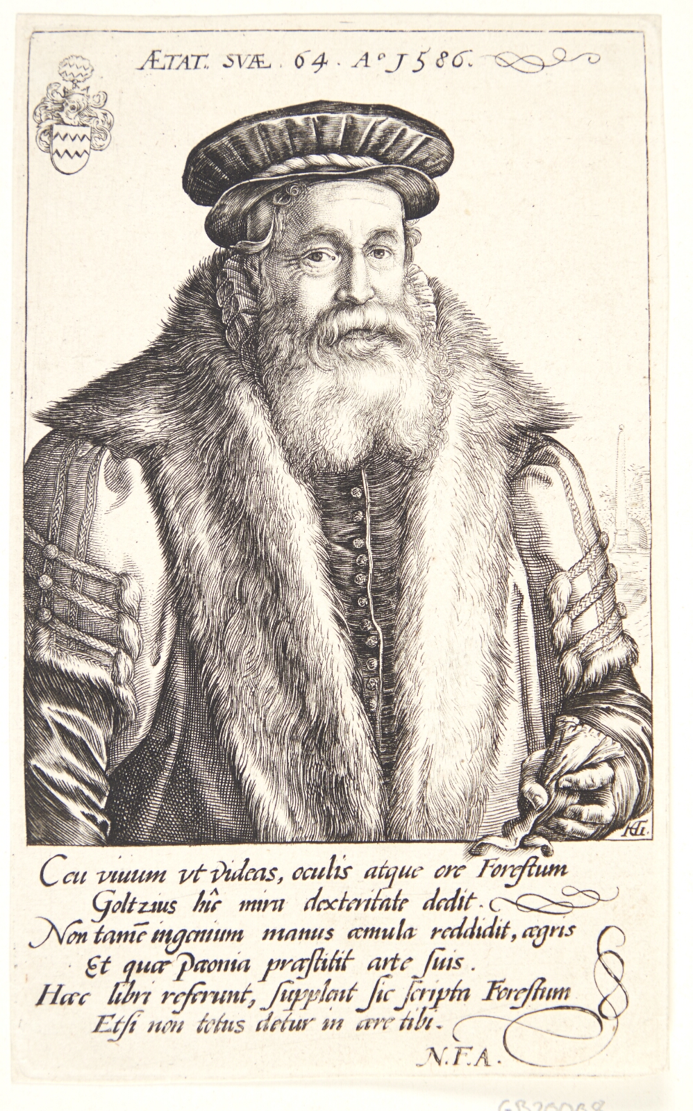 Hendrick Goltzius, Petrus Forestus