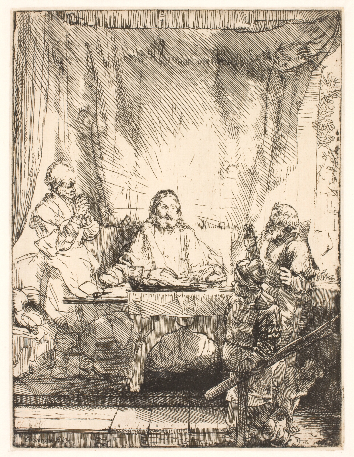 Rembrandt van Rijn, Kristus i Emmaus