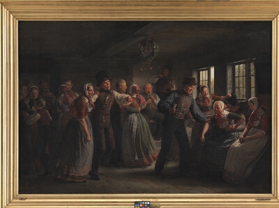 A Country Dance in the Hedebo District, Zealand