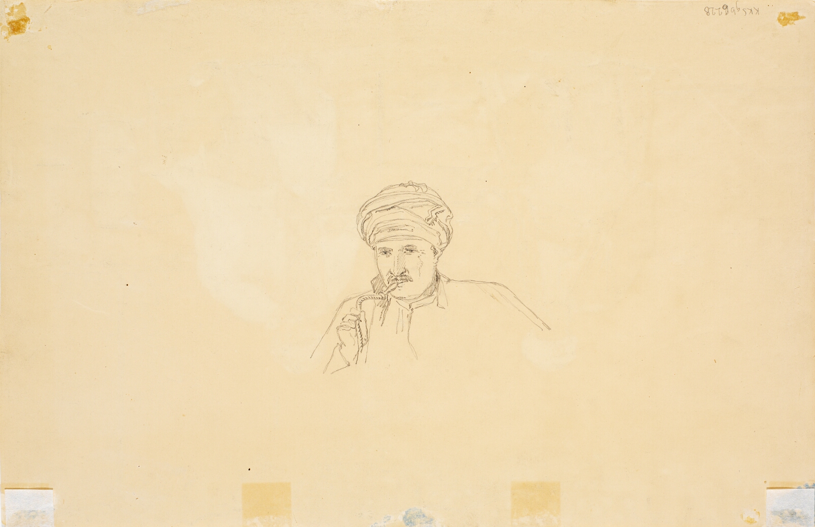 Martinus Rørbye, Siddende tyrk